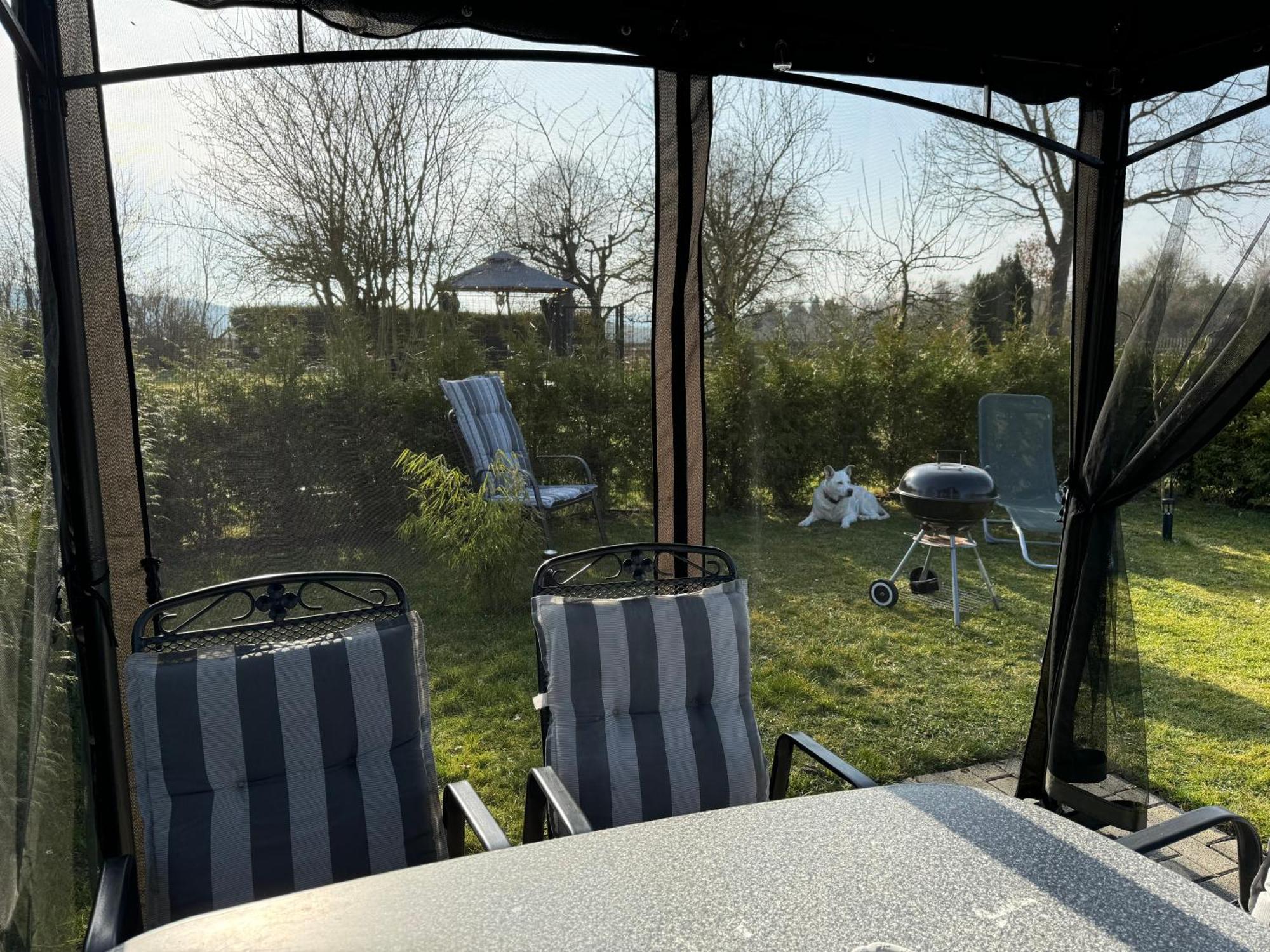 Ferienwohnung Am See Dillich - Ruhige Lage - Eigener Garten - Direkt Neben Einem Natursee Borken  Bagian luar foto